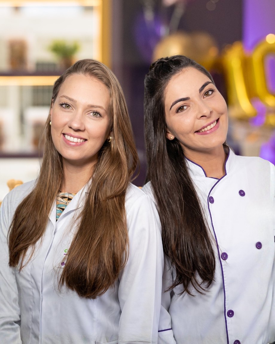 Dra. Bettina Michalak e Chef Carol Sprot, sócias da Chef di Animale
